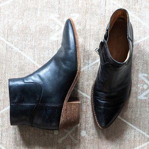 Madewell Leather Ankle Boots